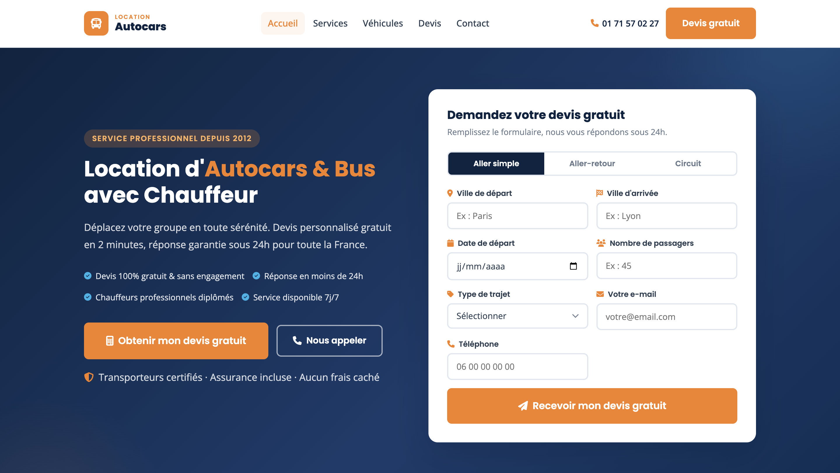 Site web location-autocars.com